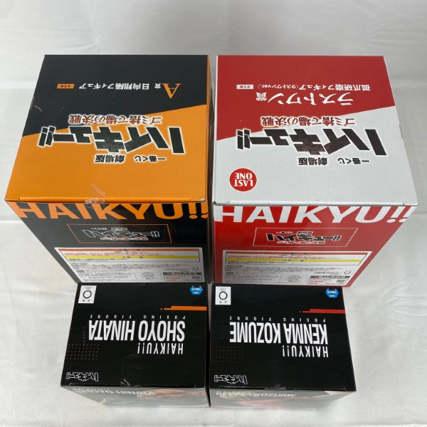 【中古】【未開封】【セット】ハイキュー！！日向翔陽/弧爪研磨フィギュア 4点＜フィギュア＞（代引き不可）6541