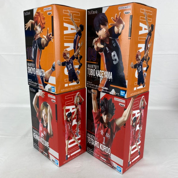【中古】【未開封】【セット】ハイキュー!! ポージングフィギュア 4点＜フィギュア＞（代引き不可）6541