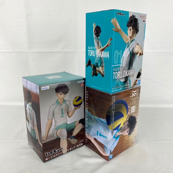 【中古】【未開封】【セット】ハイキュー!! 及川徹 フィギュア 3点＜フィギュア＞（代引き不可）6541