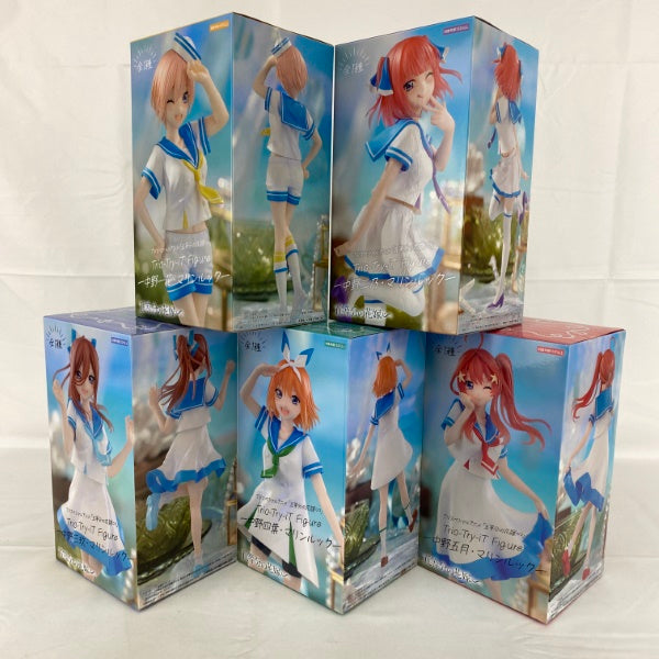 【中古】【未開封】【セット】五等分の花嫁∽ Trio-Try-iT Figure 5点＜フィギュア＞（代引き不可）6541