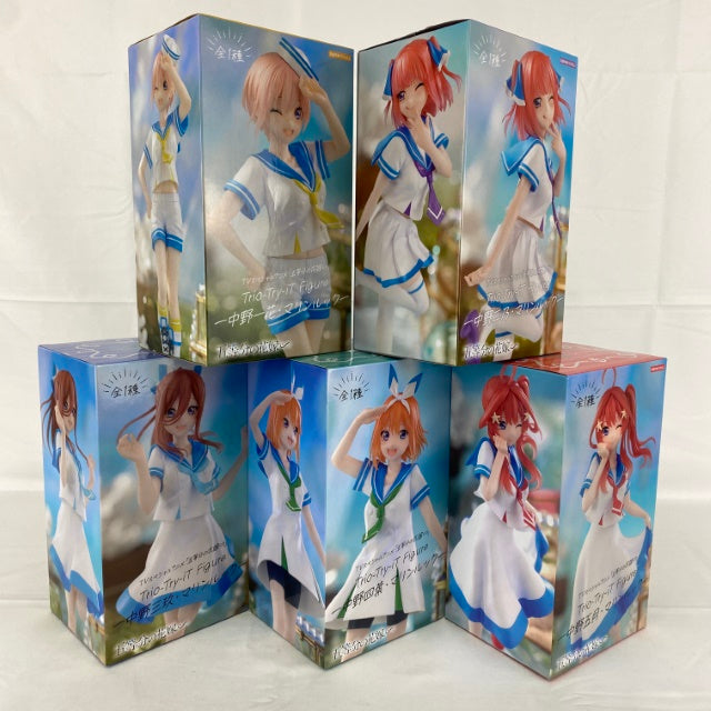 【中古】【未開封】【セット】五等分の花嫁∽ Trio-Try-iT Figure 5点＜フィギュア＞（代引き不可）6541