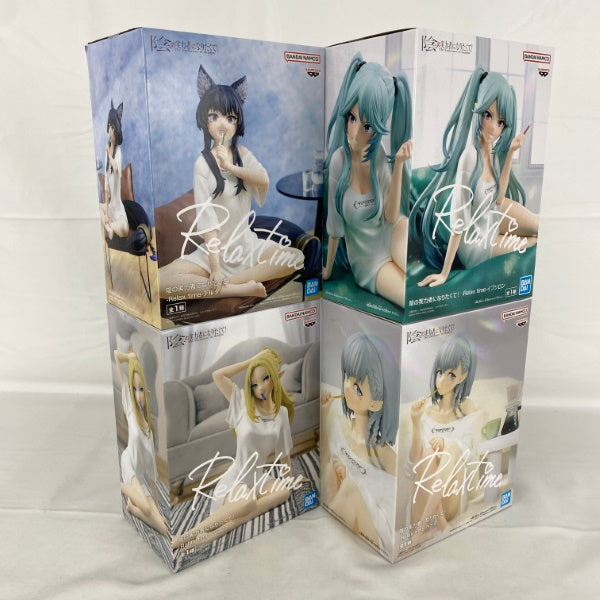 【中古】【未開封】【セット】陰の実力者になりたくて！ -Relax time- 4点＜フィギュア＞（代引き不可）6541