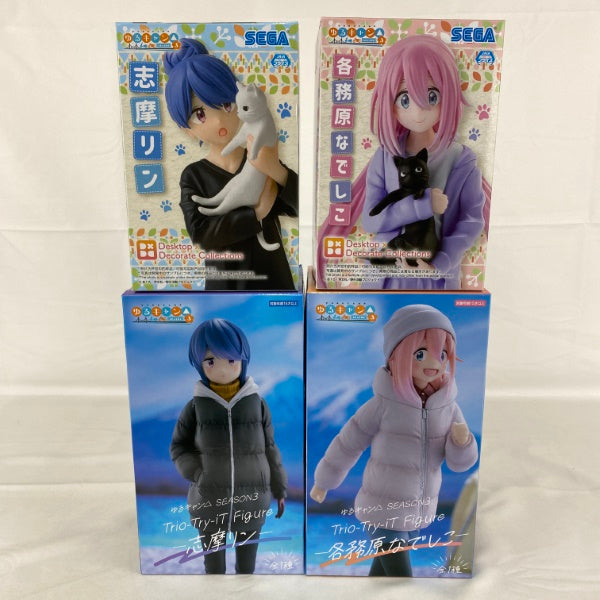 【中古】【未開封】【セット】ゆるキャン△SEASON３フィギュア 4点＜フィギュア＞（代引き不可）6541