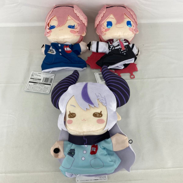 【中古】【未使用】【セット】ホロライブ パペットぬいぐるみ 3点＜コレクターズアイテム＞（代引き不可）6541