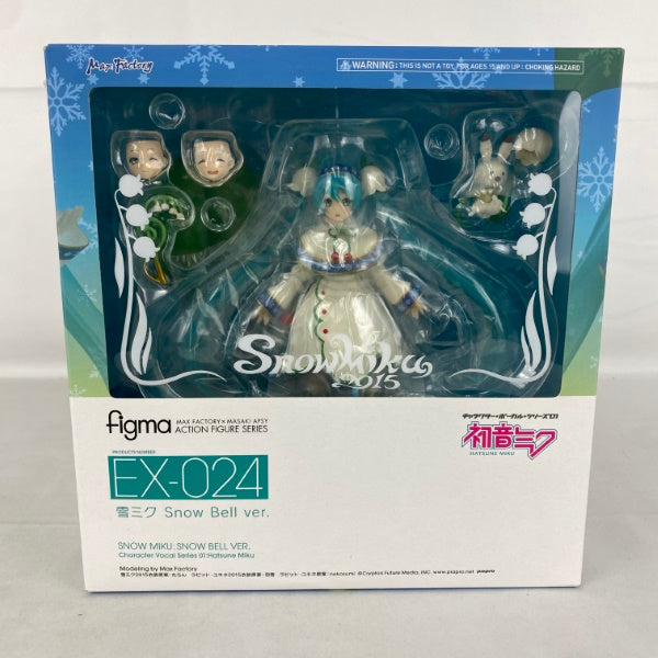 【中古】【未開封】figma EX-024 雪ミク Snow Bell ver.＜フィギュア＞（代引き不可）6541