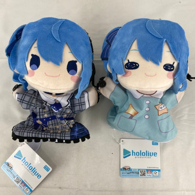 【中古】【未使用】【セット】ホロライブ パペットぬいぐるみ 星街すいせい 2点＜コレクターズアイテム＞（代引き不可）6541