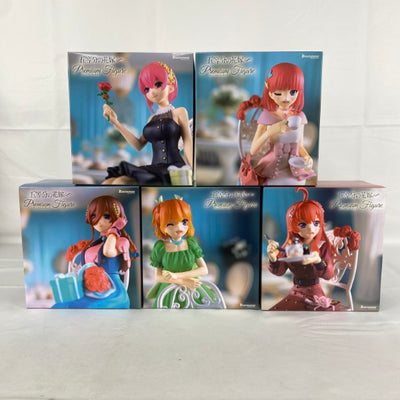 【中古】【未開封】【セット】五等分の花嫁∽ プレミアムフィギュアRadiant ver. 〜GiGO限定〜 5点＜フィギュア＞（代引き...