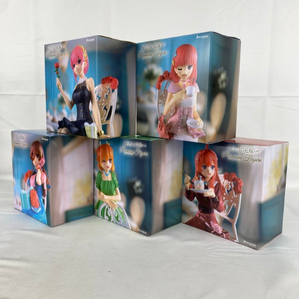 【中古】【未開封】【セット】五等分の花嫁∽ プレミアムフィギュアRadiant ver. 〜GiGO限定〜 5点＜フィギュア＞（代引き不可）6541