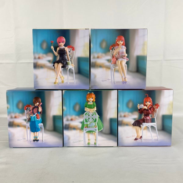 【中古】【未開封】【セット】五等分の花嫁∽ プレミアムフィギュアRadiant ver. 〜GiGO限定〜 5点＜フィギュア＞（代引き不可）6541