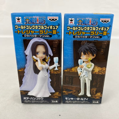 【中古】【未開封】ワンピース ワールドコレクタブルフィギュア-トレジャーラリーIII-クラバウターマンver. 01/02 2点＜フィ...