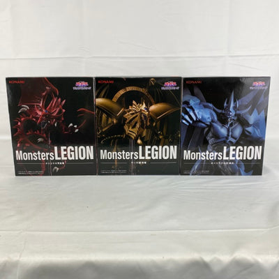 【中古】【未開封】【セット】アニメ「遊☆戯☆王」シリーズ Monsters LEGION 3点＜フィギュア＞（代引き不可）6541