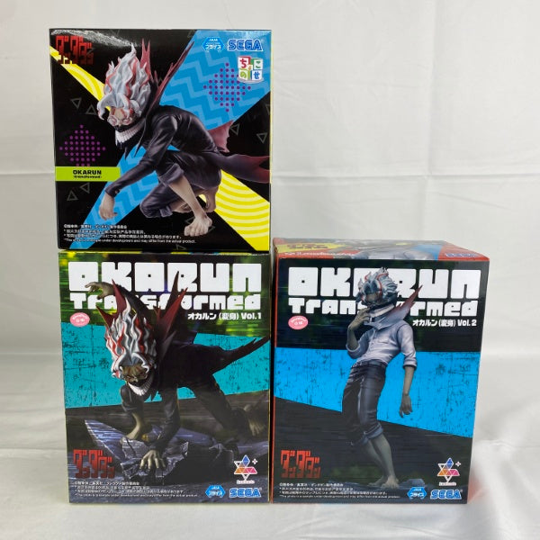 【中古】【未開封】【セット】ダンダダン Luminasta オカルン(変身) vol.1/2 ちょこのせ オカルン(変身) 3点＜フィギュア＞（代引き不可）6541