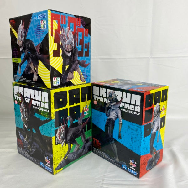 【中古】【未開封】【セット】ダンダダン Luminasta オカルン(変身) vol.1/2 ちょこのせ オカルン(変身) 3点＜フィギュア＞（代引き不可）6541