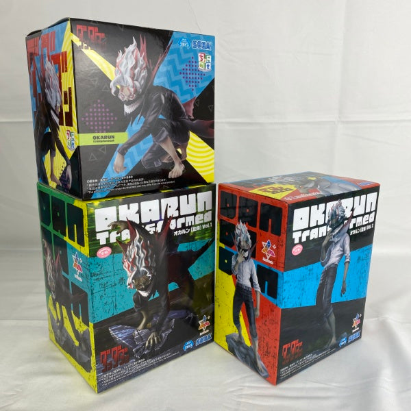【中古】【未開封】【セット】ダンダダン Luminasta オカルン(変身) vol.1/2 ちょこのせ オカルン(変身) 3点＜フィギュア＞（代引き不可）6541