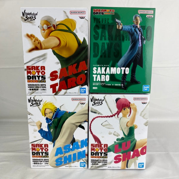 【中古】【未開封】【セット】SAKAMOTO DAYS VIBRATION STARS-坂本太郎/朝倉シン/陸少糖-、-その店長、元・伝説の殺し屋- 4点＜フィギュア＞（代引き不可）6541