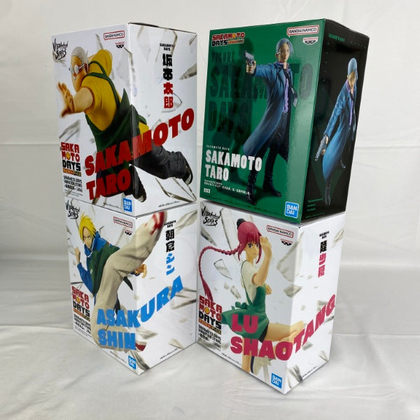 【中古】【未開封】【セット】SAKAMOTO DAYS VIBRATION STARS-坂本太郎/朝倉シン/陸少糖-、-その店長、元・伝説の殺し屋- 4点＜フィギュア＞（代引き不可）6541