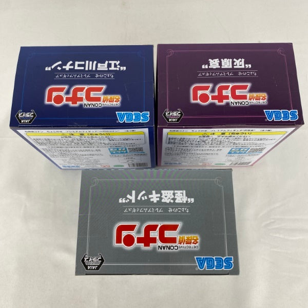 【中古】【開封品】【セット】名探偵コナンちょこのせ プレミアムフィギュア 江戸川コナン/灰原 哀/怪盗キッド 3点＜フィギュア＞（代引き不可）6541