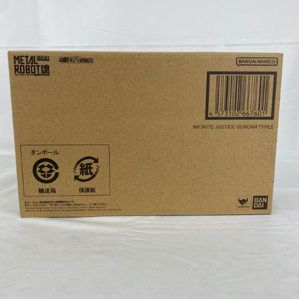 【中古】【未開封】METAL ROBOT魂 ＜SIDE MS＞ インフィニットジャスティスガンダム弐式　魂ウェブ商店限定＜フィギュア＞（代引き不可）6541