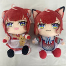 【中古】【未使用】【セット】赤見かるび×GiGO おにくの国のキャンペーン2024 おすわりぬいぐるみ 2点＜おもちゃ＞（代引き不可）6541