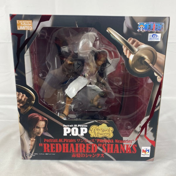 【中古】【開封品】Portrait.Of.Pirates ワンピース“Playback Memories” 赤髪のシャンクス＜フィギュア＞（代引き不可）6541