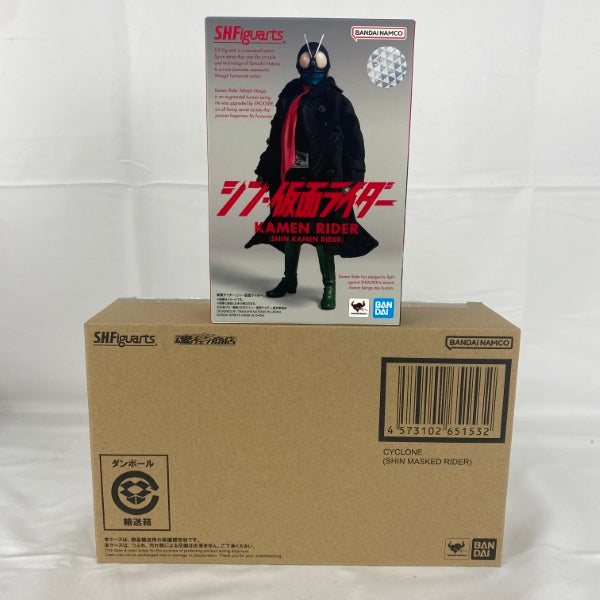 【中古】【未開封】【セット】S.H.Figuarts 仮面ライダー（シン・仮面ライダー）& サイクロン号（シン・仮面ライダー）2点＜フィギュア＞（代引き不可）6541