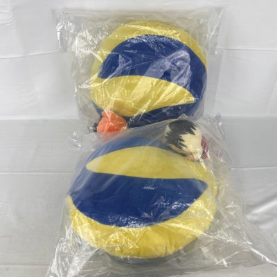 【中古】【未使用】【セット】一番くじ 劇場版ハイキュー!! ゴミ捨て場の決戦２ C賞 とびつきクッション 2点＜コレクターズアイテム＞...