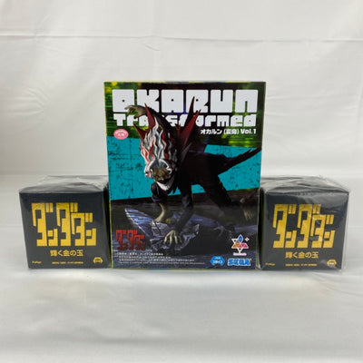 【中古】【未開封】【セット】TVアニメ『ダンダダン』 Luminasta オカルン(変身) vol.1/輝く金の玉　3点＜フィギュア＞...