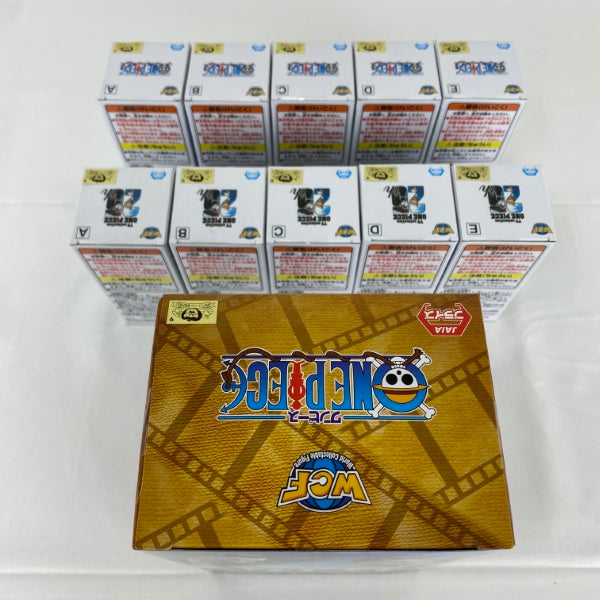 【中古】【未開封】【セット】ワンピース WCF エニエス・ロビー1/2、ログストーリーズ ルフィ＆ロビン 3点＜フィギュア＞（代引き不可）6541