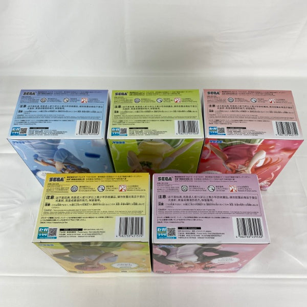 【中古】【未開封】【セット】五等分の花嫁∽Luminasta“中野一花/二乃/三玖/四葉/五月” 5点＜フィギュア＞（代引き不可）6541