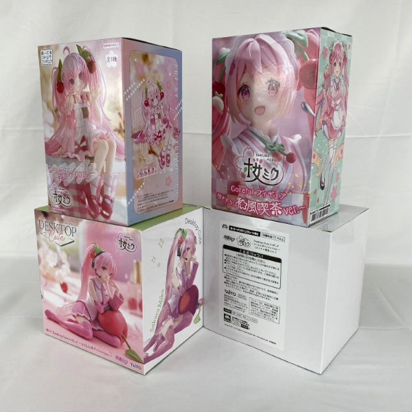 中古】【未開封】【セット】桜ミク Desktop Cute さくらんぼ〜通/限定