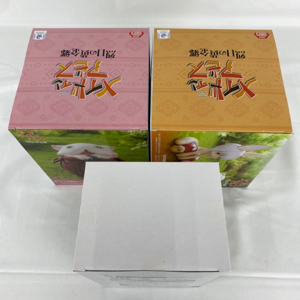 【中古】【未開封】【セット】メイドインアビス烈日の黄金郷 AMP+ナナチ(タイクレ)、ソフビフィギュア壺ミーティ/ナナチ 3点＜フィギュア＞（代引き不可）6541