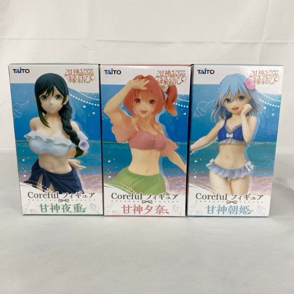 【中古】【未開封】【セット】甘神さんちの縁結び　Coreful フィギュア　甘神夜重/甘神夕奈/甘神朝姫 3点＜フィギュア＞（代引き不可）6541