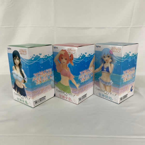 【中古】【未開封】【セット】甘神さんちの縁結び　Coreful フィギュア　甘神夜重/甘神夕奈/甘神朝姫 3点＜フィギュア＞（代引き不可）6541