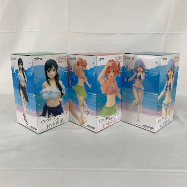 【中古】【未開封】【セット】甘神さんちの縁結び　Coreful フィギュア　甘神夜重/甘神夕奈/甘神朝姫 3点＜フィギュア＞（代引き不可）6541