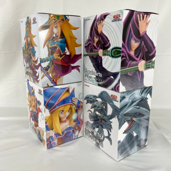 【中古】【未開封】【セット】遊戯王カードゲーム　Equal Arts B・M/青眼の究極竜/B・M・G/M・V 4点＜フィギュア＞（代引き不可）6541