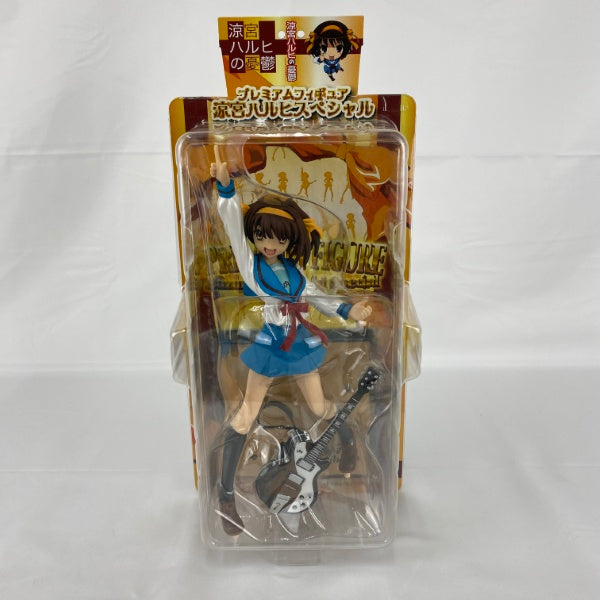 【中古】【未開封】 ギターVer. 「涼宮ハルヒの憂鬱」 プレミアムフィギュア涼宮ハルヒスペシャル＜フィギュア＞（代引き不可）6541