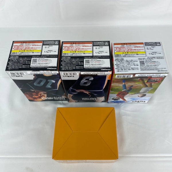 【中古】【未開封】【セット】ハイキュー!!みんなのくじアニマル〜C賞/劇場版この瞬間をいつまでも/ポージング日向・影山 4点＜フィギュア＞（代引き不可）6541