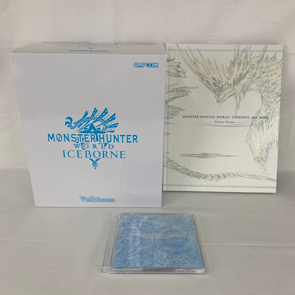 【中古】【開封品】モンスターハンターワールド:アイスボーン コレクターズ イヴェルカーナフィギュア(ブック、サントラ付)＜フィギュア＞（代引き不可）6541