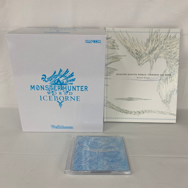 【中古】【開封品】モンスターハンターワールド:アイスボーン コレクターズ イヴェルカーナフィギュア(ブック、サントラ付)＜フィギュア＞（代引き不可）6541