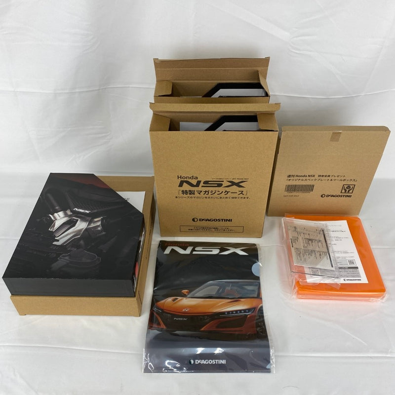【中古】【未組立】【セット】デアゴスティーニ公式 パーツ付き組み立て 週刊Honda SNX 1〜110号セット(特典付)＜コレクターズアイテム＞（代引き不可）6541