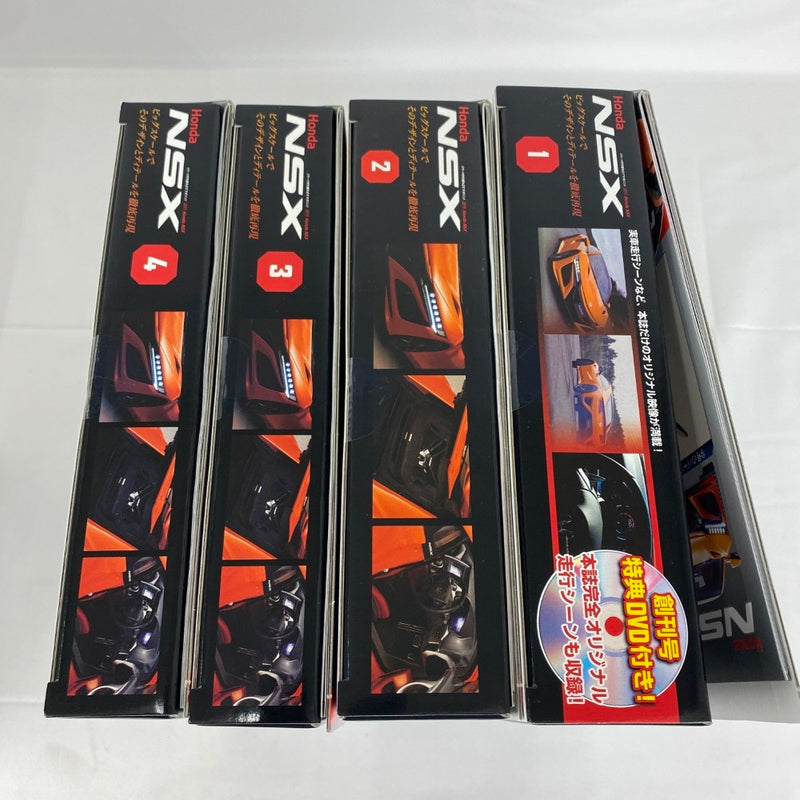 【中古】【未組立】【セット】デアゴスティーニ公式 パーツ付き組み立て 週刊Honda SNX 1〜110号セット(特典付)＜コレクターズアイテム＞（代引き不可）6541