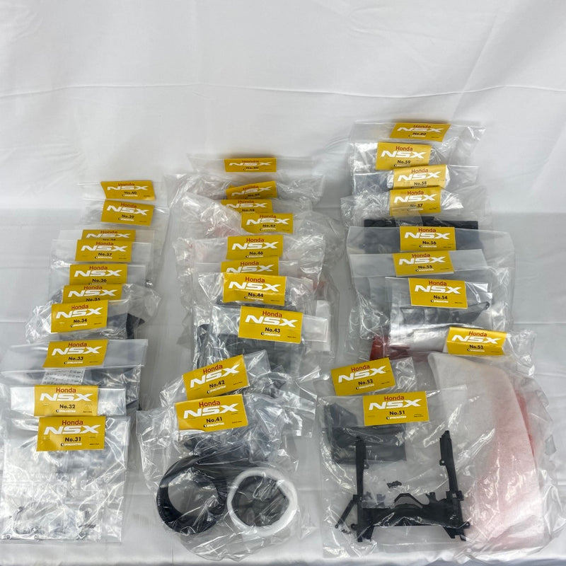 【中古】【未組立】【セット】デアゴスティーニ公式 パーツ付き組み立て 週刊Honda SNX 1〜110号セット(特典付)＜コレクターズアイテム＞（代引き不可）6541