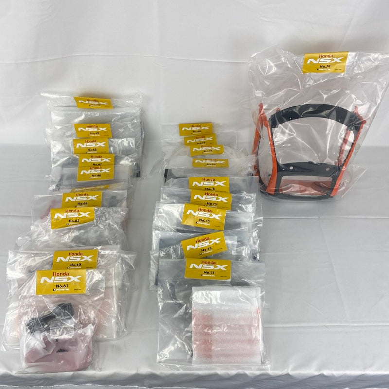 【中古】【未組立】【セット】デアゴスティーニ公式 パーツ付き組み立て 週刊Honda SNX 1〜110号セット(特典付)＜コレクターズアイテム＞（代引き不可）6541