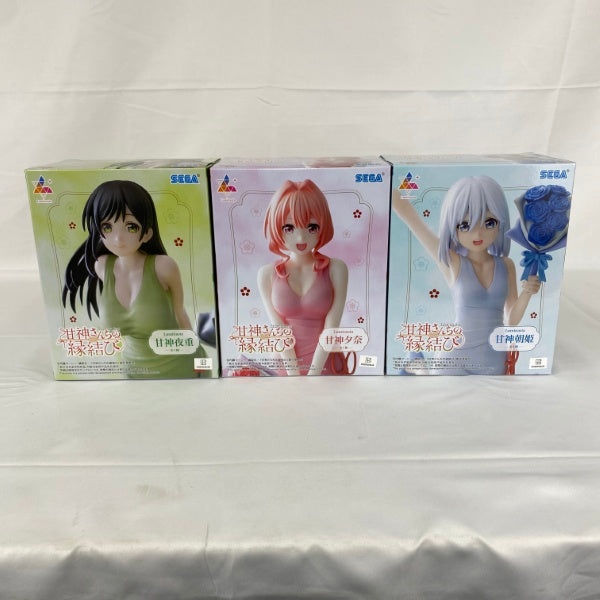 【中古】【未開封】【セット】甘神さんちの縁結びLuminasta “甘神夜重/甘神夕奈/甘神朝姫” 3点＜フィギュア＞（代引き不可）6541