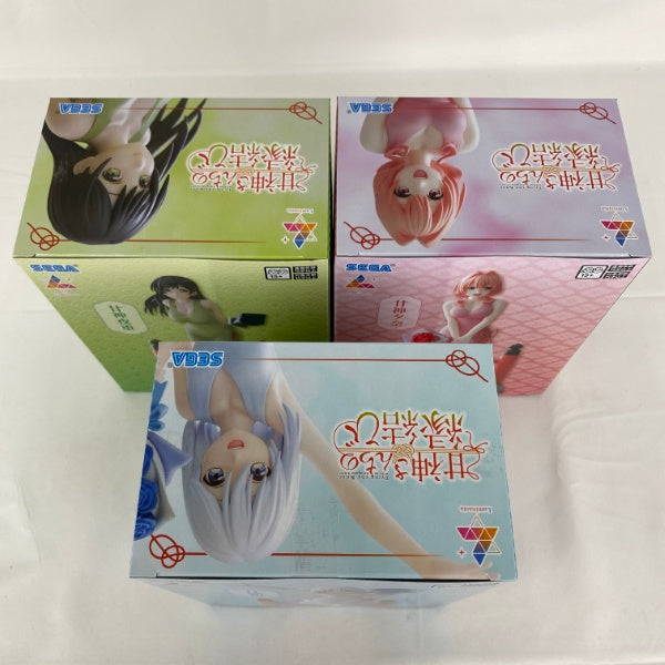 【中古】【未開封】【セット】甘神さんちの縁結びLuminasta “甘神夜重/甘神夕奈/甘神朝姫” 3点＜フィギュア＞（代引き不可）6541
