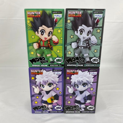 【中古】【未開封】【セット】「HUNTER×HUNTER MONOTOONーゴン/キルアー」ノーマルカラー、モノトーンカラー 4点＜フ...