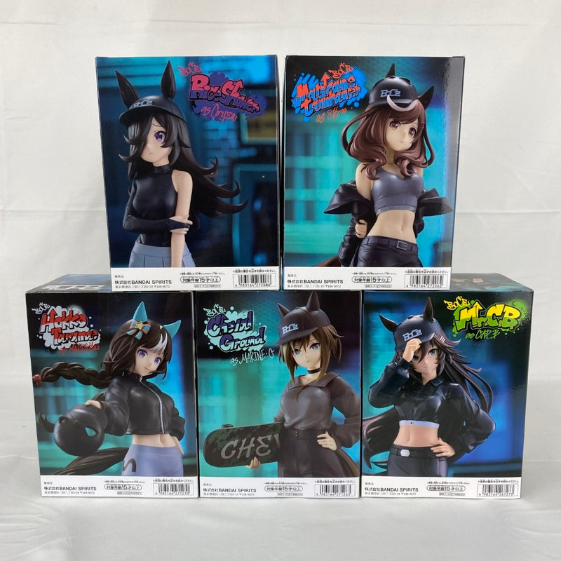 【中古】【未開封】【セット】ウマ娘 プリティーダービー BoC'z プライズフィギュア 5点＜フィギュア＞（代引き不可）6541