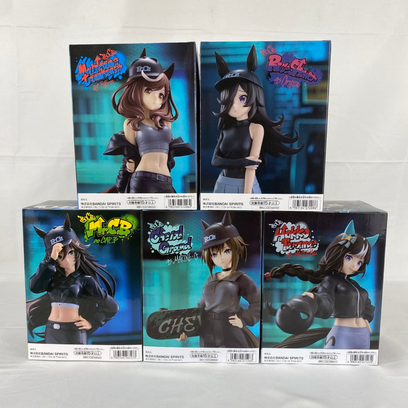 【中古】【未開封】【セット】ウマ娘 プリティーダービー BoC'z フィギュア(プライズ) 5点＜フィギュア＞（代引き不可）6541