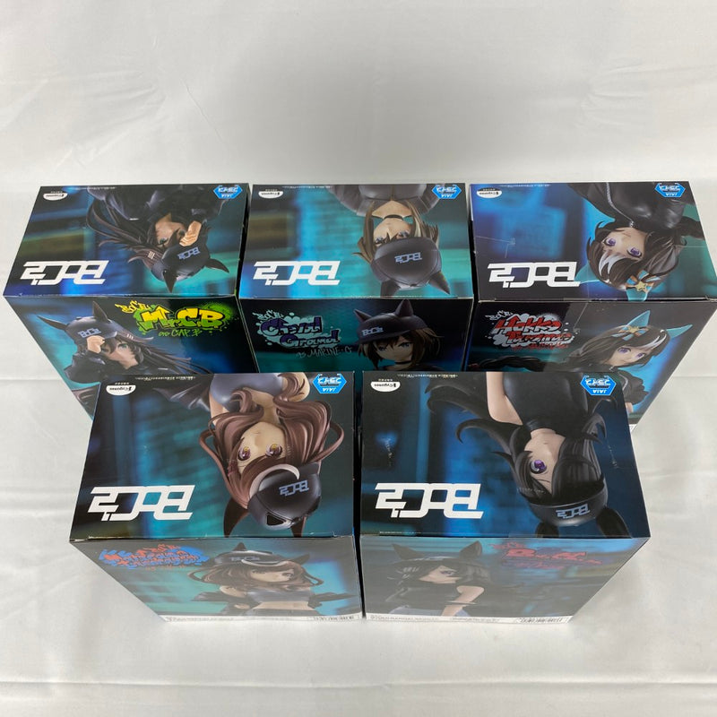 【中古】【未開封】【セット】ウマ娘 プリティーダービー BoC'z フィギュア(プライズ) 5点＜フィギュア＞（代引き不可）6541