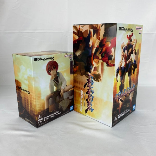 【中古】【未開封】【セット】機動戦士Gundam GQuuuuuuX アマテ・ユズリハ(マチュ)/限械突破 GQuuuuuuX(ジークアクス) 2点＜フィギュア＞（代引き不可）6541